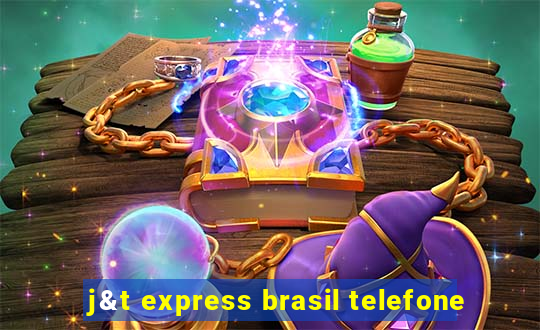 j&t express brasil telefone